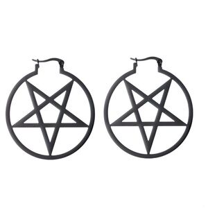 Pentagram Earrings